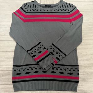 WOMEN'S GREY THE LIMITED SWEATER SIZE PETITE MEDIUM (PM)